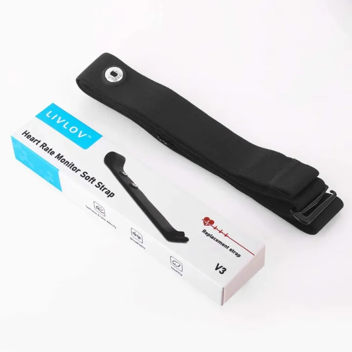 Fascia Toracica Cardio LIVLOV V3 - Compatibile Con Garmin, Polar, Wahoo - Regolabile 65-100cm - Foto 13