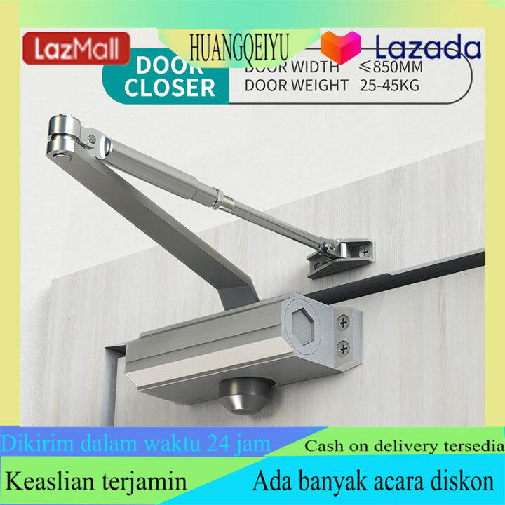 Door Closer - Penutup Pintu Otomatis 180 Derajat Otomatis Door Closer ...