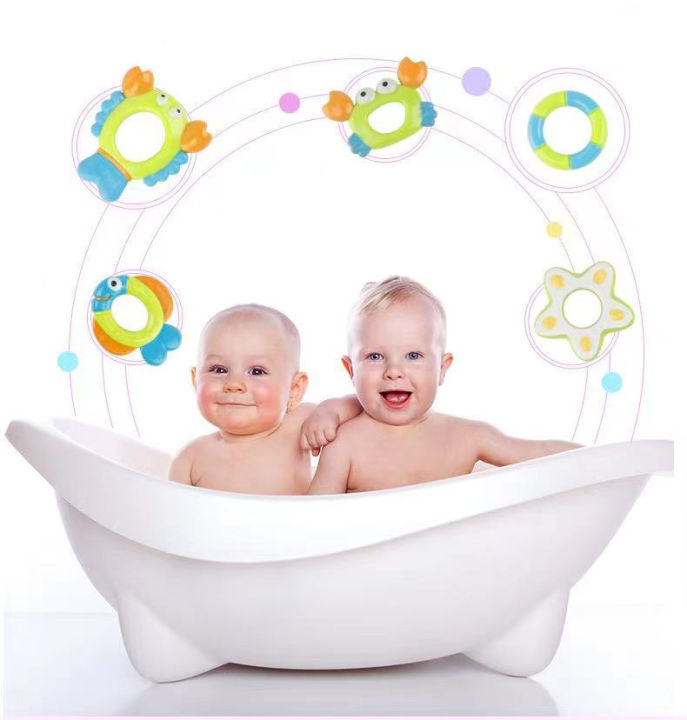 thetoys-ของเล่นขณะอาบน้ำ-น้องปลาหมึกสีม่วง-ของเล่นในห้องน้ำ-ของเล่นเด็กเล็ก