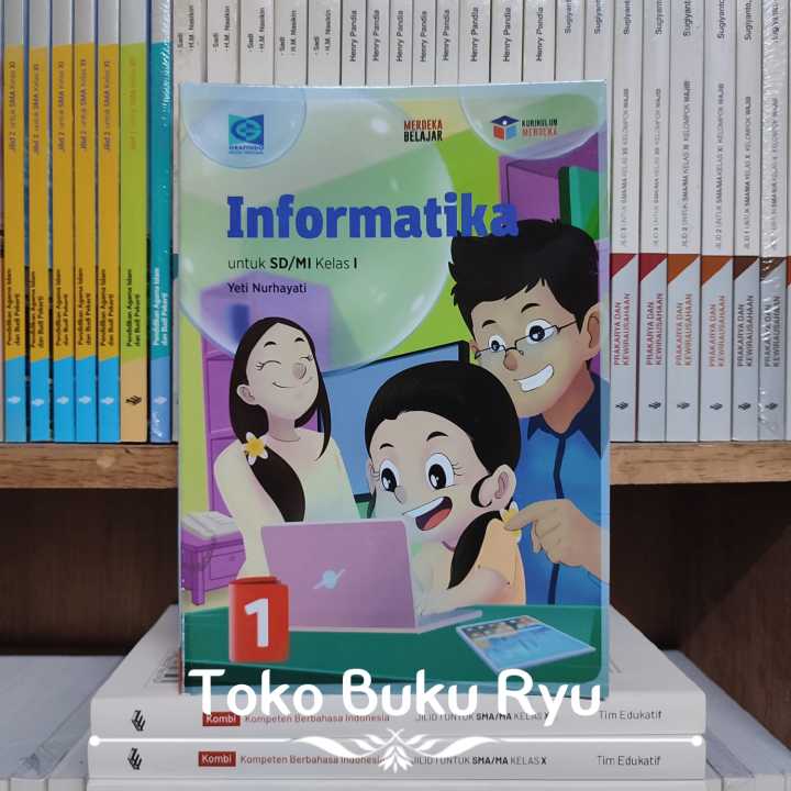 Buku Informatika Kelas 1 SD Grafindo Kurikulum Merdeka | Lazada Indonesia