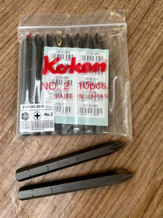 koken-ดอกไขขวงตอก-ความยาว-80-มิล-แกน-5-16-made-in-japan-แท้-100-ราคาต่อ-2-ดอก