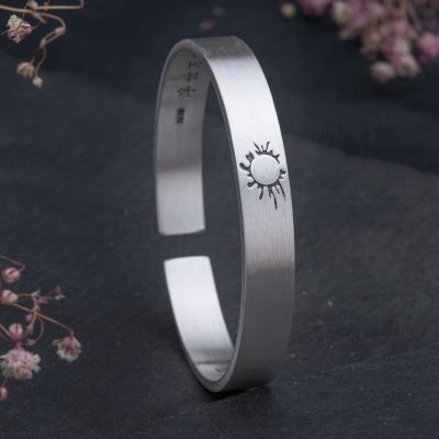 Web celebrity old chicken sterling bracelet xiangyun han edition version of its 9999 couples a pair restoring ancient ways is the sun solid girlfriends