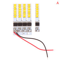 LSHUO 5ชิ้นไฟ LED แฟลชเทียนไดโอดบอร์ดโคมไฟ DIY เทียนเลียนแบบเปลวไฟ PCB อุปกรณ์ตกแต่งหลอดไฟ