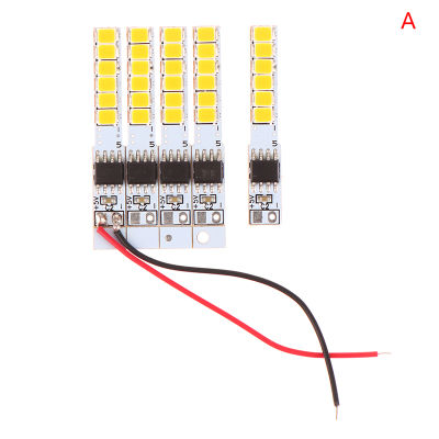 Bali 5ชิ้นไฟ LED แฟลชเทียนไดโอดบอร์ดโคมไฟ DIY เทียนเลียนแบบเปลวไฟ PCB อุปกรณ์ตกแต่งหลอดไฟ