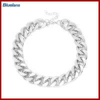 Bluelans®Unisex Link Chainหนาสร้อยคอแบบสั้นฮิปฮอปปาร์ตี้คลับสร้อยคอประดับของขวัญ