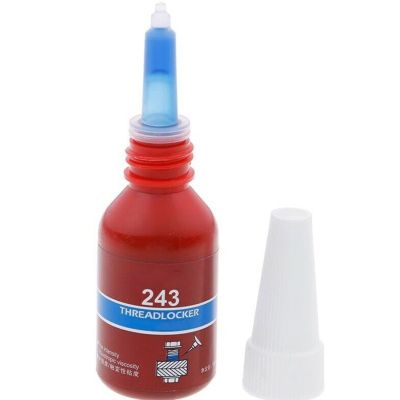 Threadlocker 10ml 243 Screw Adhesive Anaerobic Glue Anti-loose Seal Thread Lock Locking Seal Glue Nails  Screws Fasteners