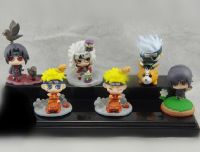Naruto Toys Set Uzumaki Naruto Uchiha Sasuke Action Figure blind box Anime Model PVC Statue Collectible Toys