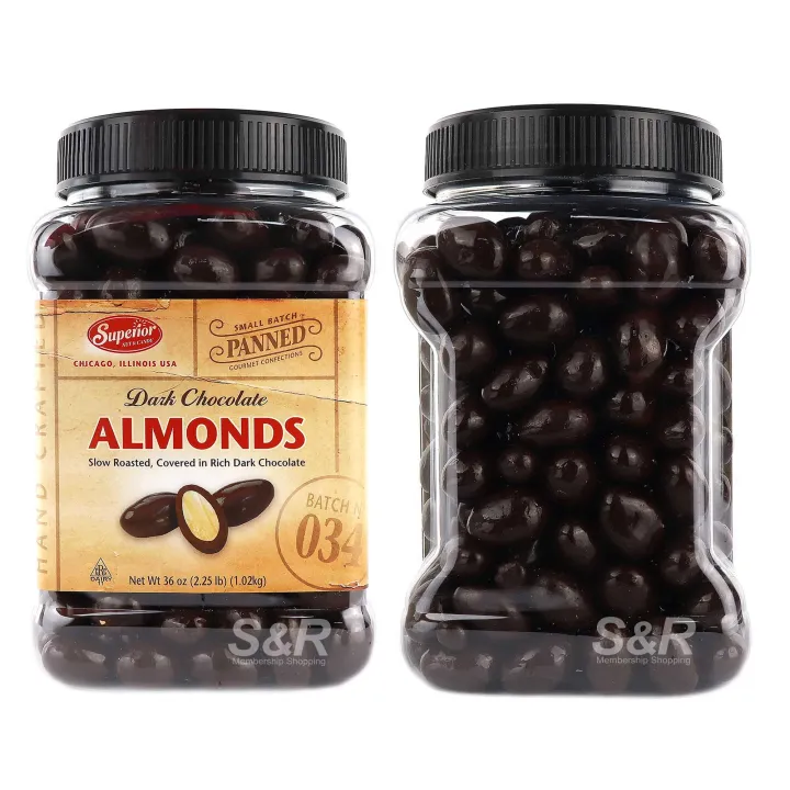 Superior Dark Choco Covered Almonds 36 Oz Lazada Ph