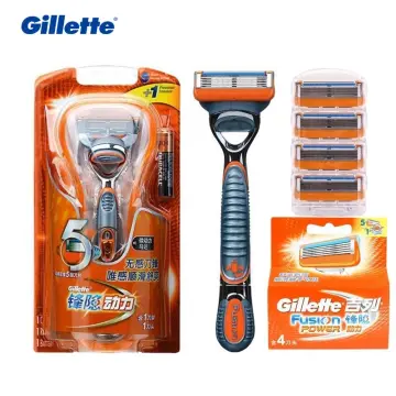 Gillette Fusion Power Razor Electric Proglide Flexball Shaving Hair Machine  Men Face Hair Clean Srtraight Shaver Battery Power - Razors - AliExpress