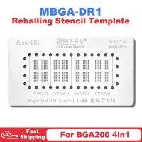 Amaoe BGA Reballing ลายฉลุสำหรับ K4F6E304HB D9TFW D9TFT D9TXQ BGA200 DR1 FBGA200 Nand ดีบุกปลูก Solde Net