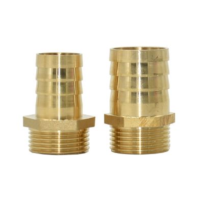 【YF】♚  1  Male Thread To 16/19/25/32mm Hose Barb Connectors Coupler Joint Pipe Fittings