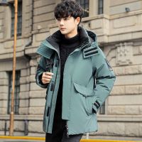 [COD] Down jacket men 2022 autumn and winter new models fashion sports thick mid-length loose down