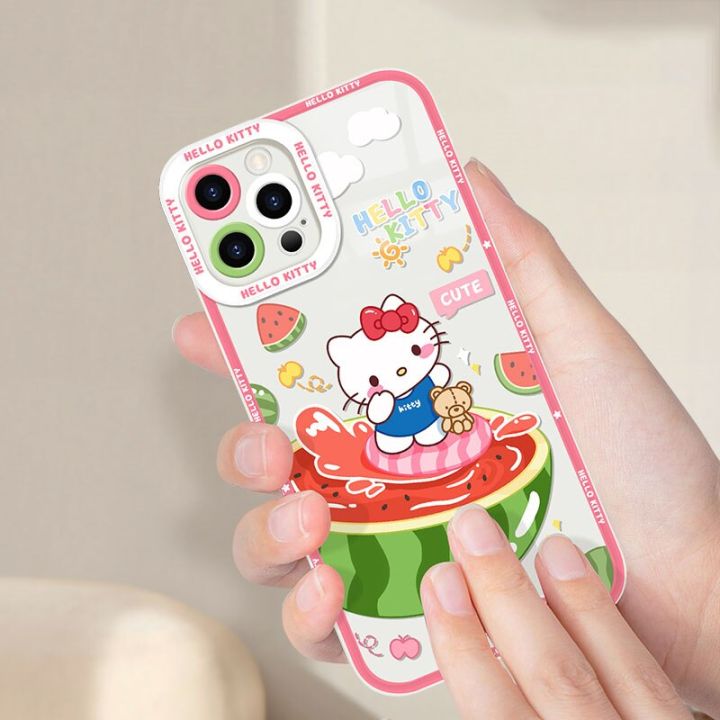 hello-kitty-pochacco-surfing-clear-case-for-samsung-galaxy-a04-a04s-a04e-a13-a33-a53-a73-a12-a22-a32-a52-a52s-a72-a51-a71-cover-phone-cases