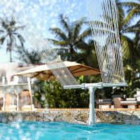 Pool Fountain Sprayer Pool Waterfall Spray Pond Fountain Water Fun Sprinkler Above In Ground Swimming Pool Spa Accessories Decor