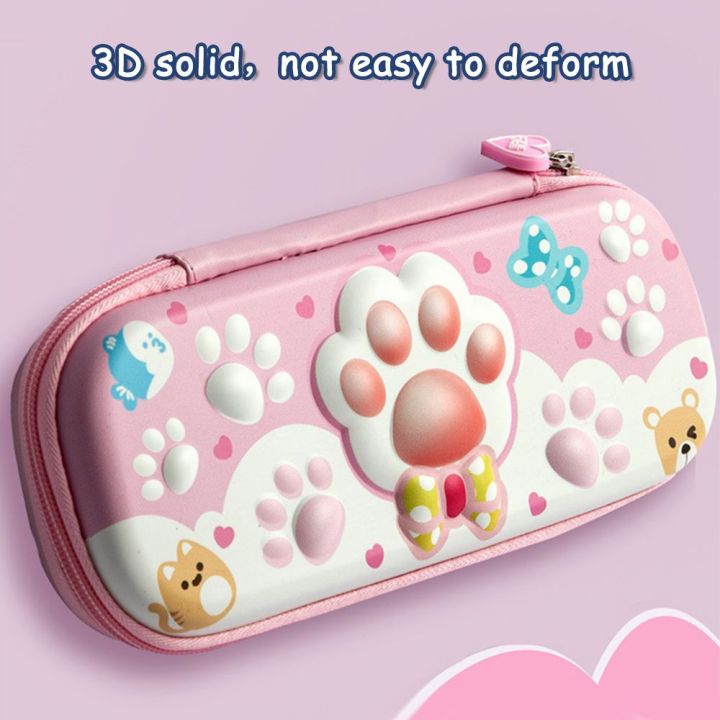 1pc Portable Pink Pencil Case