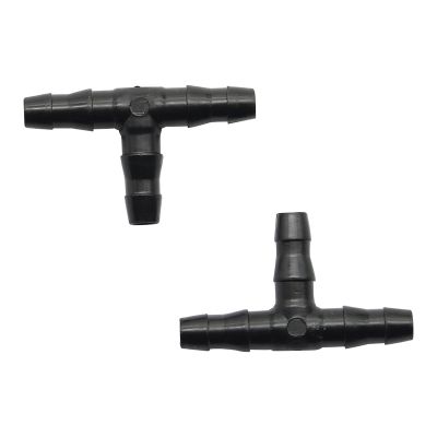 ✼ 50 Pcs Sprinkler Irrigation 1/4 Inch Barb Tee Water Hose connectors Pipe Hose Fitting Joiner Drip System for 4mm/7mm Hose