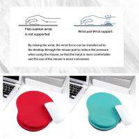 Solid Color Mouse Pad With Wrist Protect Portable Comfortable And Environmental Best Friendly Worker For Gamer Partner And T8V6