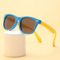 ❏ Silicone Gel Frame Classical Children Sunglasses Girls Boys Multi Color Kids Sunglasses