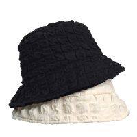 【YF】 New Japanese Thin Section Pleated Fisherman Hat Womens Summer Ins Sunscreen Bucket Leisure Panama Gorros