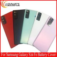 ใหม่สำหรับ SAMSUNG Galaxy S20 FE 5G เคสพลาสติกฝาหลังปิดโทรศัพท์ประตูหลังพร้อมเลนส์กล้องสำหรับ Samsung S20 Fe ด้านหลังที่เปลี่ยนฝาครอบ