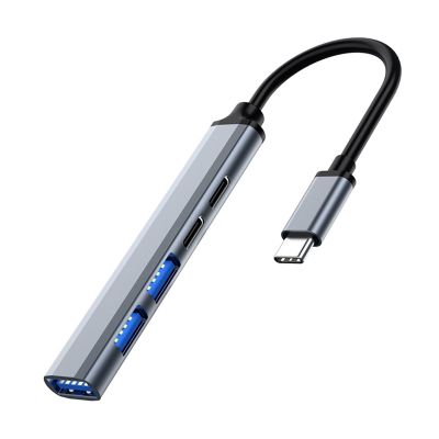 2023 baru 5-Port Tipe C Hub USB 2.0 PD Splitter komputer Notebook aksesori untuk MACBOOK ponsel Extender Gadget