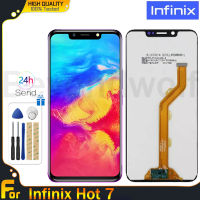 Beyondwolf จอ LCD แบบดั้งเดิมสำหรับ Infinix Hot 7 X624หน้าจอดิจิตอลสัมผัสหน้าจอ LCD แทนการประกอบสำหรับหน้าจอ Infinix X624