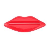 ▤ Sexy Lip Kiss Bathroom Dispenser Toothpaste Cream Squeezer Tube Easy Press Toothpaste Home Safe Tool Accessories