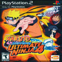 แผ่นเกมส์ (PS2) (ส่งไว) นารูโตะ Naruto Shippuden Ultimate Ninja 4 (USA)