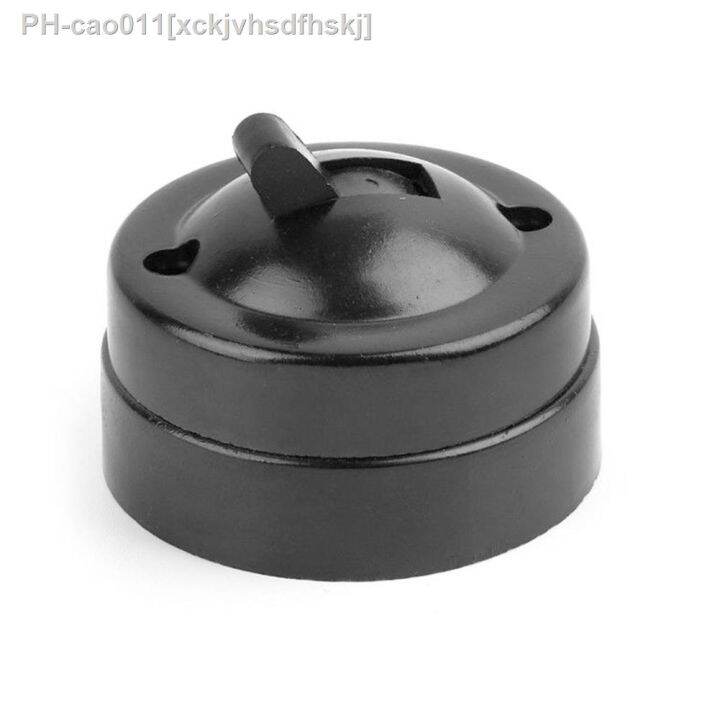Retro Toggle Switch Single-control Lamp Switch Round Surface Mounted ...