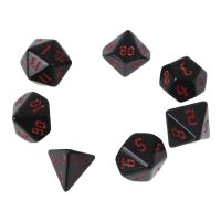 คาดหน้าร้าน Rove-Shop】7ชิ้นเรซิน Polyhedral Dices ตัวเลขสำหรับ DND RPG MTG Dials โต๊ะคอมพิวเตอร์เกมกระดานลูกเต๋า