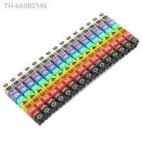 ✿ Clip-On String Cable Marker Boxed Plastic Number Number Wire Label Tube Set Color Cable Marker (150PCS KCM-1.5MM)