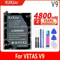 4800มิลลิแอมป์ชั่วโมง Kikiss มีประสิทธิภาพ V 9สำหรับโทรศัพท์มือถือ Vetas