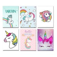 12 Colors Unicorn Passport Covers Holder Women Men Business PU Leather ID Bank Card Storage Wallet Purse Case Travel Accessories