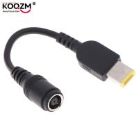 ❦♛ 7.9x5.5mm Round Jack to Square Plug End Adapter Pigtail Charger Power Adapter Converter Cable For IBM for Lenovo Thinkpad