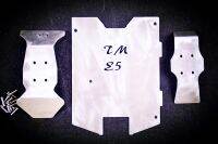 Stainless steel chassis armor Chassis guard for TEAM MAGIC TM E5