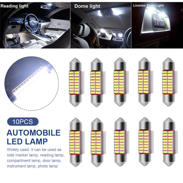 f-10ชิ้นชุดคิทหลอดไฟรถยนต์180ลูเมนพู่ห้อยไฟรถยนต์12v-หลอดไฟอัตโนมัติภายใน-li