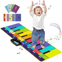 Floor Piano Mat Keyboard Dance Mat Blanket Toy Instrument Easy Switch Sound School’s Teaching Props Interactive Kid Gift