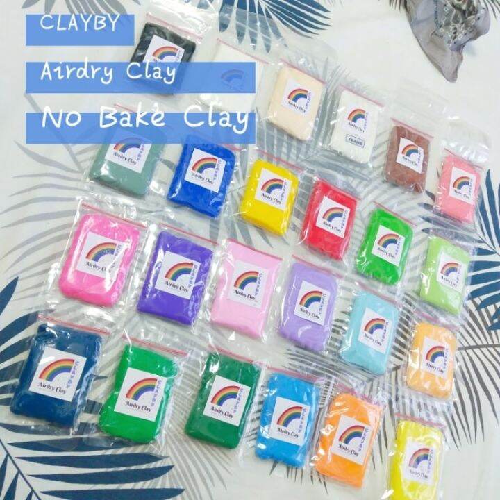 50g CLAYBY Airdry Clay No bake clays DIY Accessories Cold porcelain