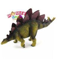 Monkey Toys - โมเดล ไดโนเสาร์ Stegosaurus ม่วง ขนาด 17.00 CM (จากหาดใหญ่)