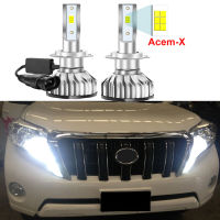 2ชิ้นสำหรับ Toyota Prado 150 Series 2009 2010 2011 2012 2013 2014 2015หลอดไฟหน้า Led ไฟต่ำสูงไฟหน้ารถ LED