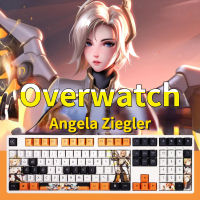 108 Keys Overwatch Game Animation Keycaps Cool Design Mechanical Keyboard Cap