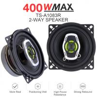 2ชิ้น10เซนติเมตร4นิ้ว400วัตต์2 Way รถ C Oaxial อัตโนมัติเสียงเพลงสเตอริโอเต็มช่วงความถี่ไฮไฟลำโพงไม่ทำลายการติดตั้ง