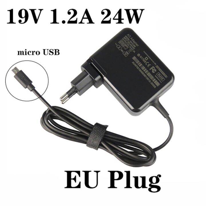 อะแดปเตอร์โน้ตบุ๊คที่เข้ากันได้ตัวแปลงพลังงาน19-5v-1-2a-ที่ชาร์จแท็บเล็ตอะแดปเตอร์แปลงไฟ-ac-สำหรับสถานที่-dell-11-8-7-pro-5130-7130-7139-ha24nm130-077gr6-7140-0-ktj-cc3-jwf