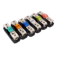 Car audio fuse power fuse holder 30-150A stereo audio single-way AGU fuse holder distribution block fuse box car fuse Electrical Circuitry Parts