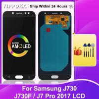 Super AMOLED For Samsung Galaxy J7 Pro 2017 J730 LCD Display Touch Screen Digitizer Assembly For SM J730FM LCD Replacement Parts