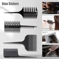 4PcsSet Professional Highlight comb set Resistant Anti Static Coloring Dying Salon Hairdresser Barber Accessories Styling Tool