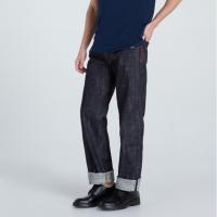 Blacksheepjeans กางเกงยีนส์ Jeans ทรงกระบอกใหญ่ / กระบอกเล็ก ริมแดง16oz. ผ้าSLUBBY ดีเทลแน่น เท่ห์ มีสไตล์ รุ่นBSRF-M-16