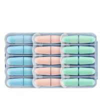 ▧ 5 Pairs Soft Foam Ear Plugs Tapered Travel Sleep Noise Prevention Earplugs Noise Reduction for Travel Sleeping