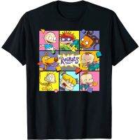 Rugrats in Paris Post-90s cartoon Nickelodeon pattern mens cotton round neck short-sleeved T-shirt