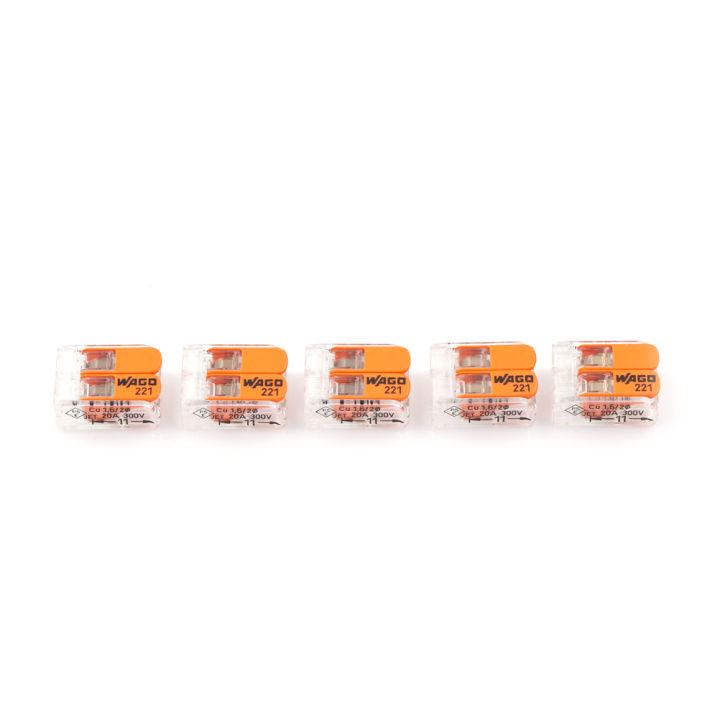 xunxingqie-hot-5pcs-ขาย-wago-221-412-lever-nuts-2-conductor-compact-connector-10-pk-copper-wire-junction